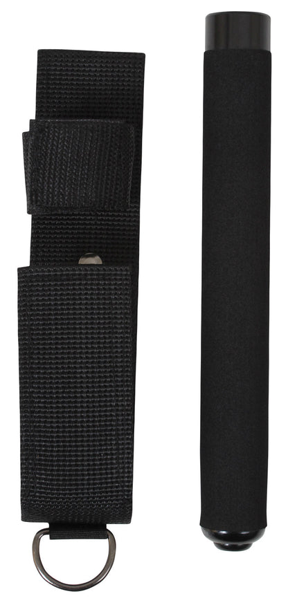 21" Expandable Steel Baton With Sheath